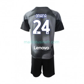Maillot de Foot Inter Milan Andre Onana 24 Gardien Domicile 2022-23 - Enfant